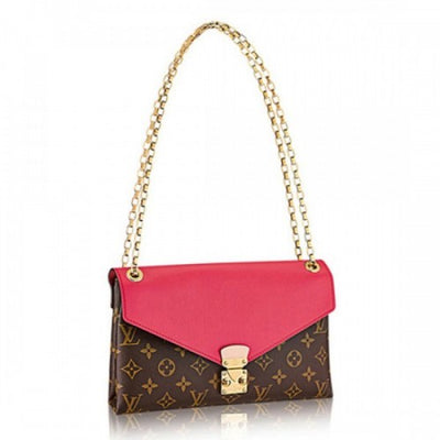 M50070 Pallas Chain Shoulder Bag Monogram Canvas