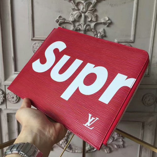 x Supreme Pochette Jour GM M67722 Epi Leather