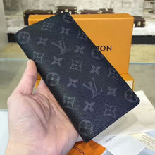 Load image into Gallery viewer, M61697 Brazza Wallet Monogram Eclipse Canvas
