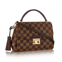 Load image into Gallery viewer, N53000 Croisette Crossbody Bag Damier Ebene Canvas
