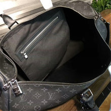 Load image into Gallery viewer, M40605 Keepall 55 Bandouliere Duffel Bag Monogram Eclipse Canvas
