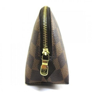 N47516 Cosmetic Pouch Damier Ebene Canvas