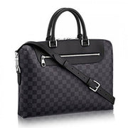 N48260 Porte-Documents Jour Briefcase Damier Graphite Canvas