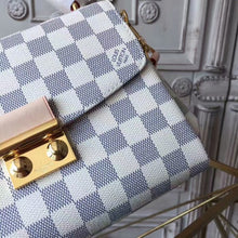 Load image into Gallery viewer, N41581 Croisette Crossbody Bag Damier Azur Canvas
