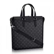 Load image into Gallery viewer, M40567 Tote Explorer Briefcase Monogram Eclipse Canvas
