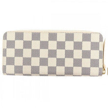 Load image into Gallery viewer, N61210 Clemence Wallet Damier Azur Canvas
