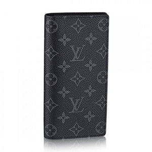 M61697 Brazza Wallet Monogram Eclipse Canvas