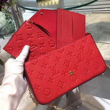 Load image into Gallery viewer, M64065 Pochette Felicie Chain Wallet Monogram Empreinte Leather
