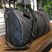 Load image into Gallery viewer, M40569 Keepall Bandouliere 45 Duffel Bag Monogram Eclipse Canvas
