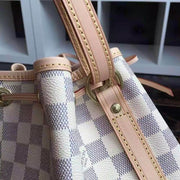 N42222 Noe Shoulder Bag Damier Azur Canvas