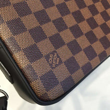 Load image into Gallery viewer, N41663 Kasai Clutch Damier Ebene Canvas
