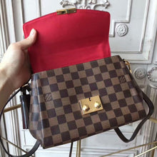 Load image into Gallery viewer, N53000 Croisette Crossbody Bag Damier Ebene Canvas
