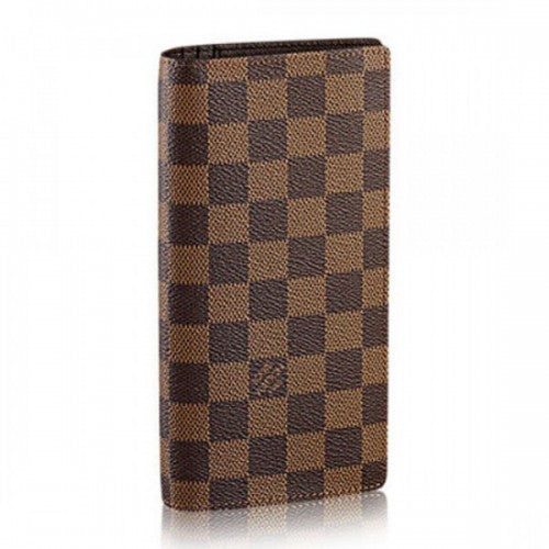 N60017 Brazza Wallet Damier Ebene Canvas