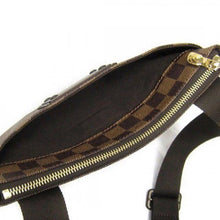 Load image into Gallery viewer, N41100 Pochette Plate Brooklyn Crossbody Bag Damier Ebene Canvas
