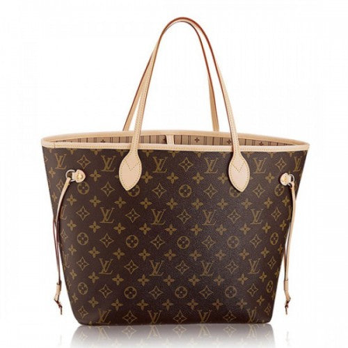 M40156 Neverfull MM Shoulder Bag Monogram Canvas