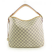 N41464 Delightful MM Hobo Bag Damier Azur Canvas