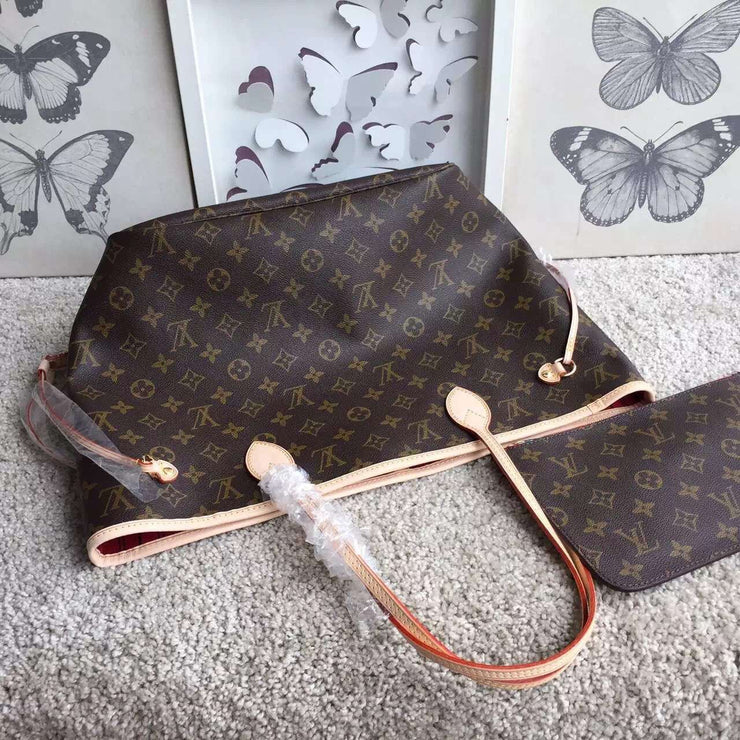 M40995 NEVERFULL MONOGRAM CANVAS BAGS.