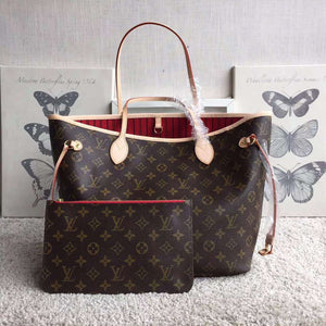 M40995 NEVERFULL MONOGRAM CANVAS BAGS.