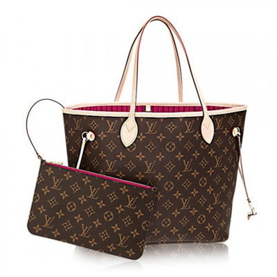 Louis Vuitton Neverfull MM Monogram Canvas Shoulder Bag