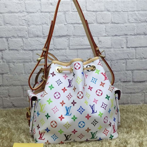 M42229 Petit Noe Shoulder Bag Monogram Multicolore Canvas