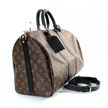 Load image into Gallery viewer, M56711 Keepall Bandouliere 45 Duffel Bag Monogram Macassar Canvas
