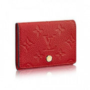 M58457 Business Card Holder Monogram Empreinte Leather