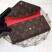 M60123 Josephine Wallet Monogram Canvas