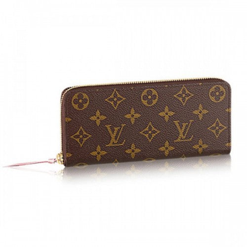 M61298 Clemence Wallet Monogram Canvas