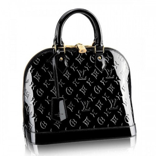 M90185 Alma PM Tote Bag Monogram Vernis