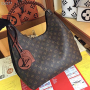 LOUIS VUITTON M52950 LV CARMEL HOBO BAG MAHINA LEATHER MONOGRAM