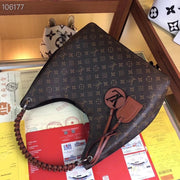 LOUIS VUITTON M52950 LV CARMEL HOBO BAG MAHINA LEATHER MONOGRAM