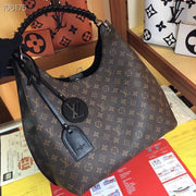 LOUIS VUITTON M52950 LV CARMEL HOBO BAG MAHINA LEATHER MONOGRAM