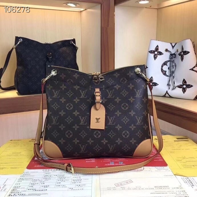 LOUIS VUITTON ODÉON PM M45354 NATURAL MONOGRAM