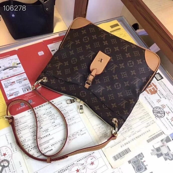 LOUIS VUITTON ODÉON PM M45354 NATURAL MONOGRAM