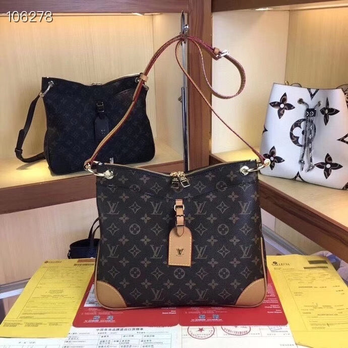 LOUIS VUITTON ODÉON PM M45354 NATURAL MONOGRAM