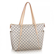 N41279 Totally MM Shoulder Bag Damier Azur Canvas