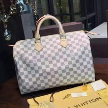 Load image into Gallery viewer, N41369 Speedy 35 Tote Bag Damier Azur Canvas
