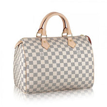 Load image into Gallery viewer, N41370 Speedy 30 Tote Bag Damier Azur Canvas
