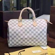 Load image into Gallery viewer, Louis Vuitton Speedy 30 Damier Azur Canvas Bag
