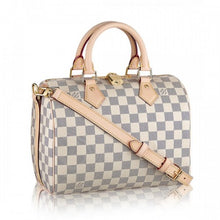 Load image into Gallery viewer, N41374 Speedy Bandouliere 25 Tote Bag Damier Azur Canvas
