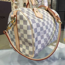 Load image into Gallery viewer, N41374 Speedy Bandouliere 25 Tote Bag Damier Azur Canvas
