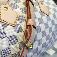 Load image into Gallery viewer, N41374 Speedy Bandouliere 25 Tote Bag Damier Azur Canvas
