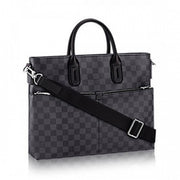 N41564 7 Days A Week Briefcase Damier Graphite Canvas