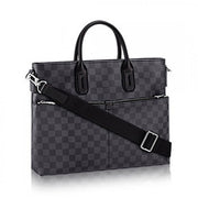 N41564 7 Days A Week Briefcase Damier Graphite Canvas