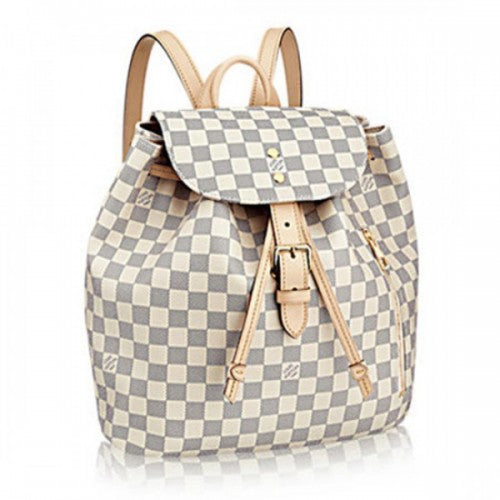 N41578 Sperone Backpack Damier Azur Canvas