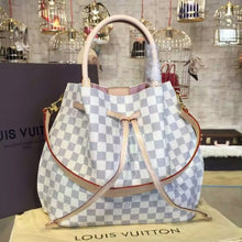 Load image into Gallery viewer, N41579 Girolata Tote Bag Damier Azur Canvas
