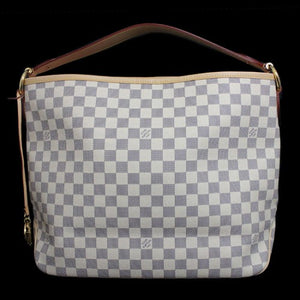 N41607 Delightful MM Hobo Bag Damier Azur Canvas