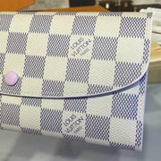 N41625 Emilie Wallet Damier Azur Canvas