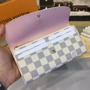 N41625 Emilie Wallet Damier Azur Canvas