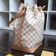 Load image into Gallery viewer, N42222 Noe Shoulder Bag Damier Azur Canvas
